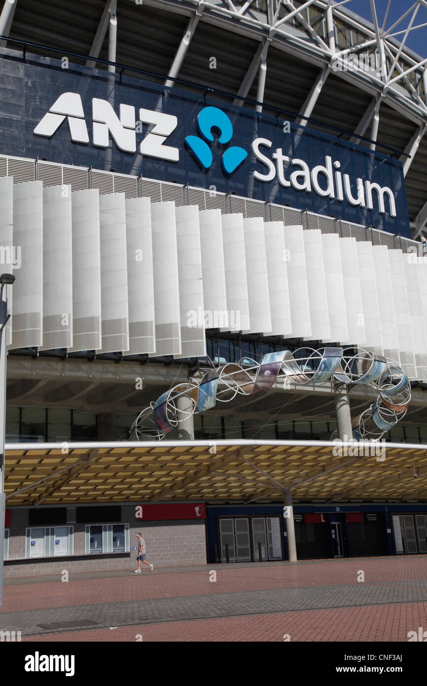 Regeneration von Sydney 2000 Olympischen Park und Stadion im Jahr 2012, Australien Stockfoto
