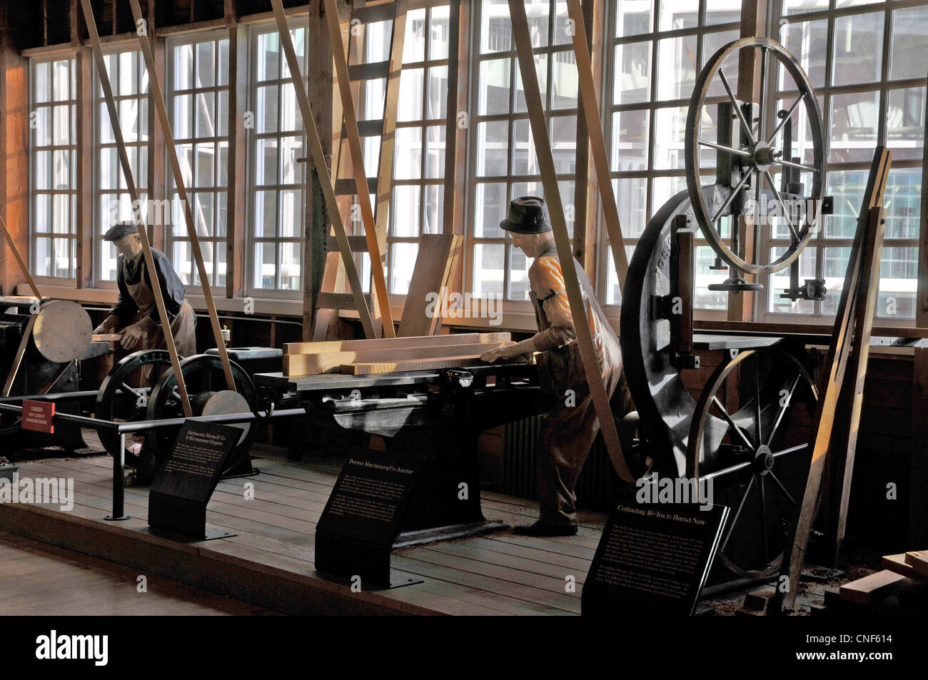 Ursprüngliche Produktion der Boeing Company, das Museum der Flug, Seattle, Washington, WA, USA Stockfoto