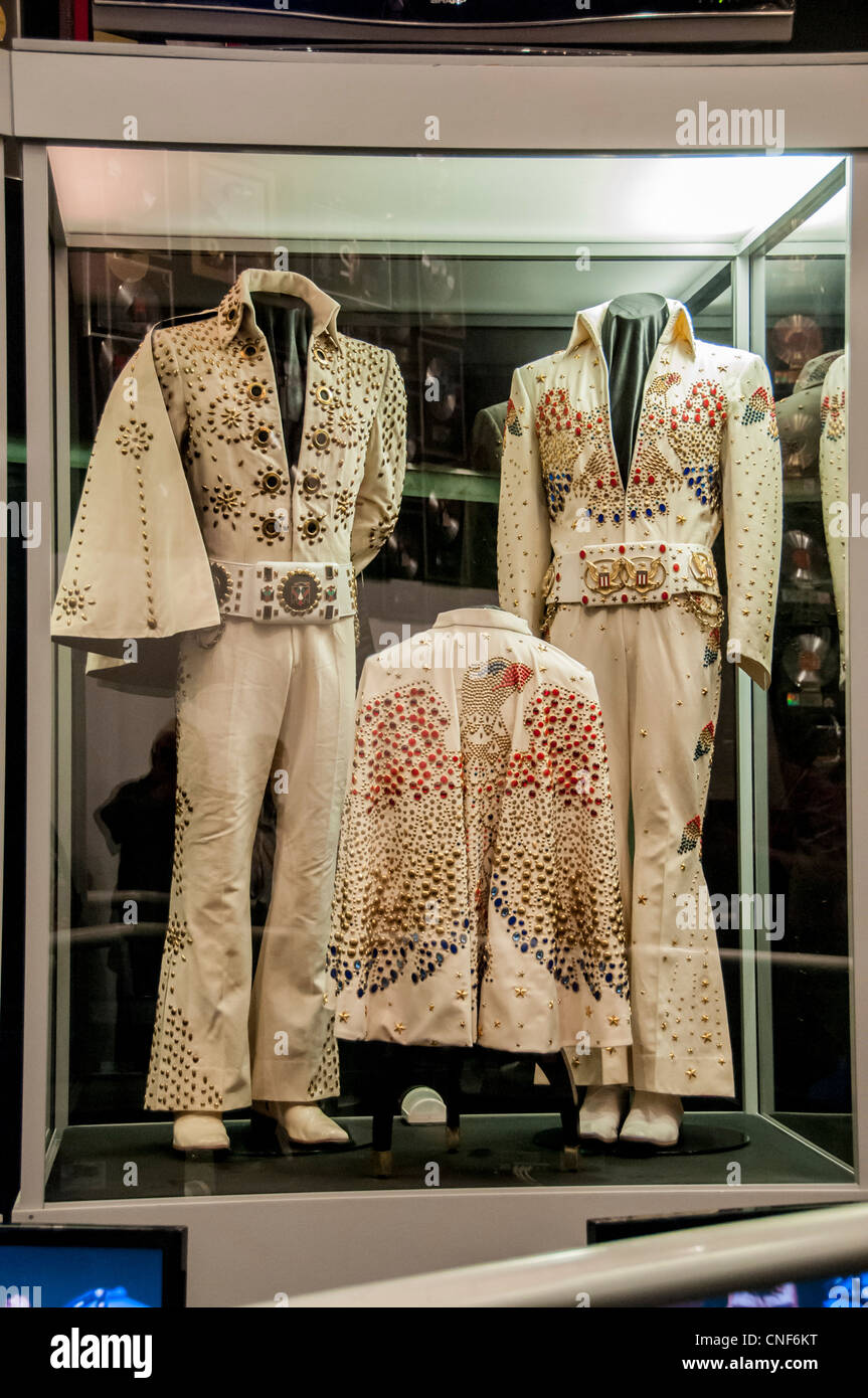 Elvis Presleys Haus und Museum Graceland, Memphis Stockfoto