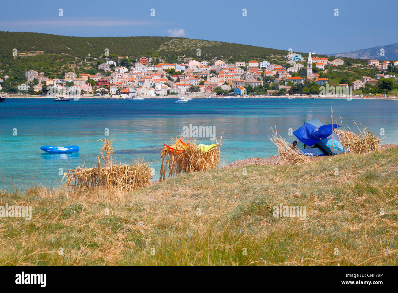 Insel Unije in Kroatien Stockfoto