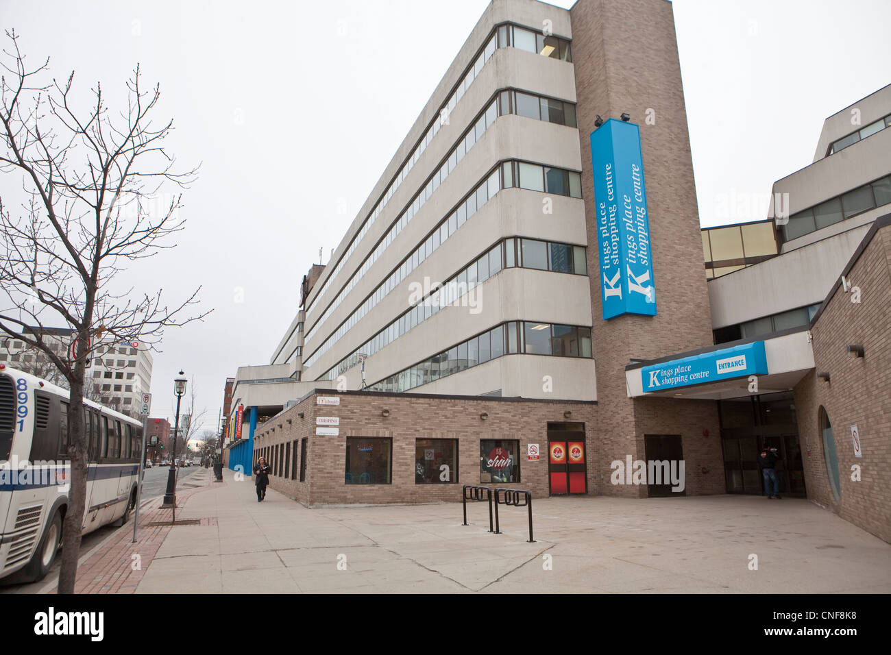 Kings Place Mall ist abgebildet in Fredericton, New Brunswick Stockfoto