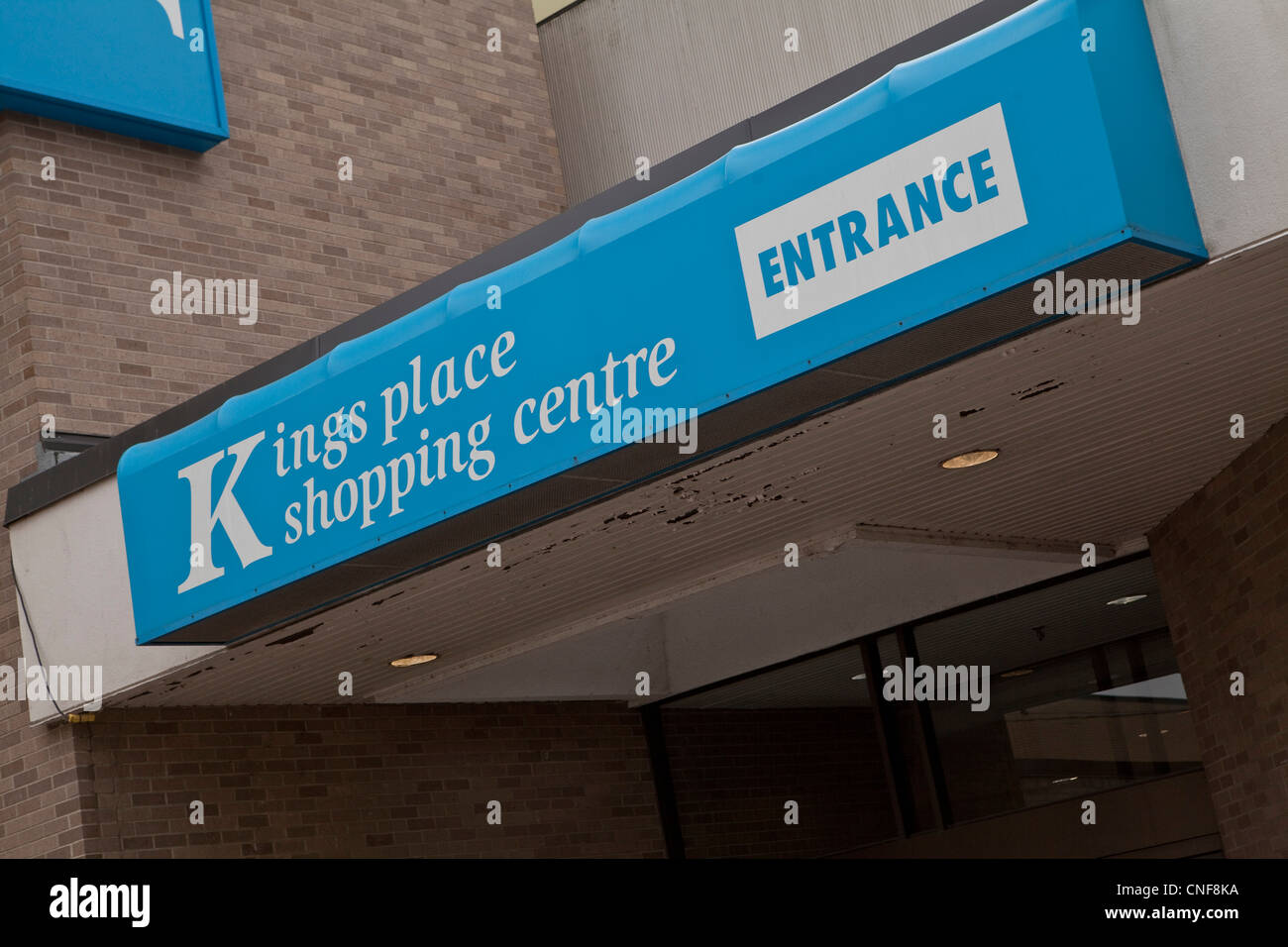 Kings Place Mall ist abgebildet in Fredericton, New Brunswick Stockfoto