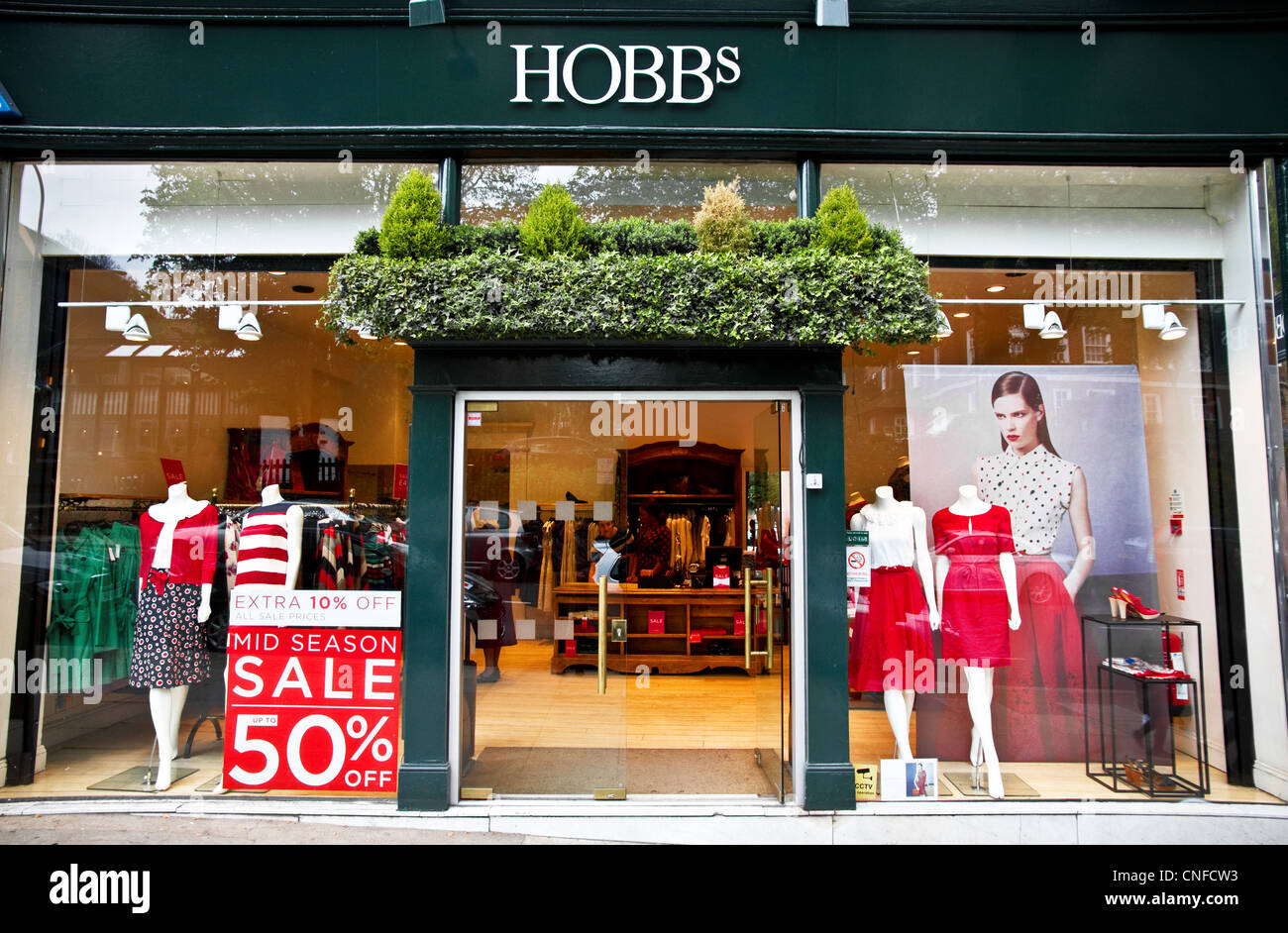 Hobbs Fashion Store, Hampstead High Street, London, England, UK Stockfoto