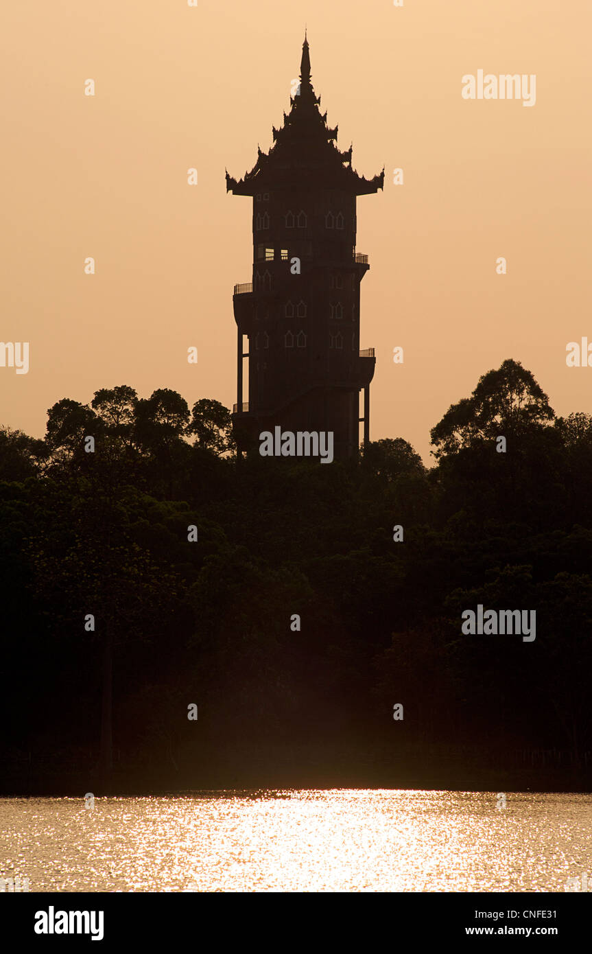 Nan Myint Turm in Kandawgyi National Gardens, Pyin U Lwin. Maymyo. In der Nähe von Mandalay, Burma Stockfoto