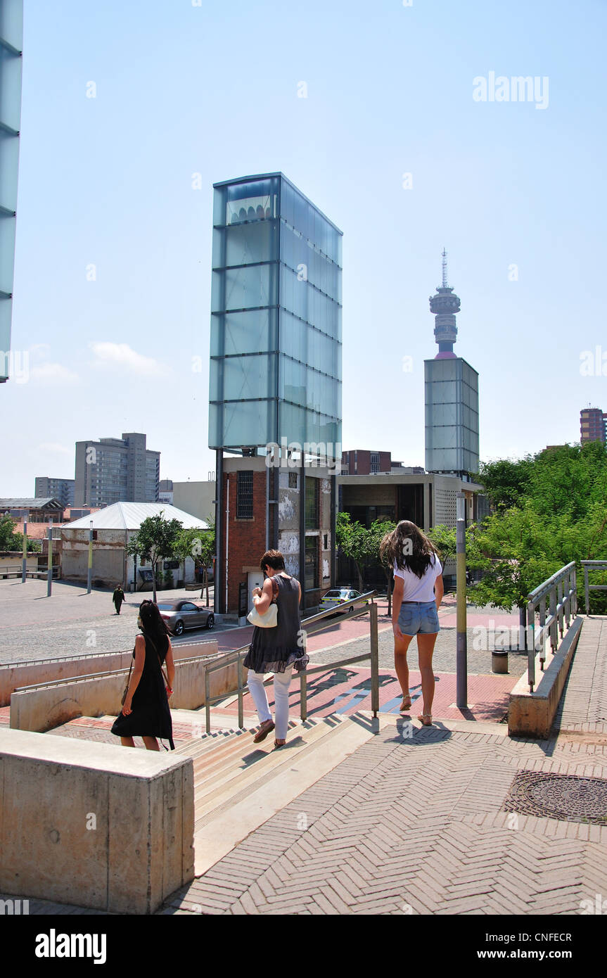 Die alte Festung Gefängnis Komplex, Constitution Hill, Hillbrow, Johannesburg, Provinz Gauteng, Südafrika Stockfoto