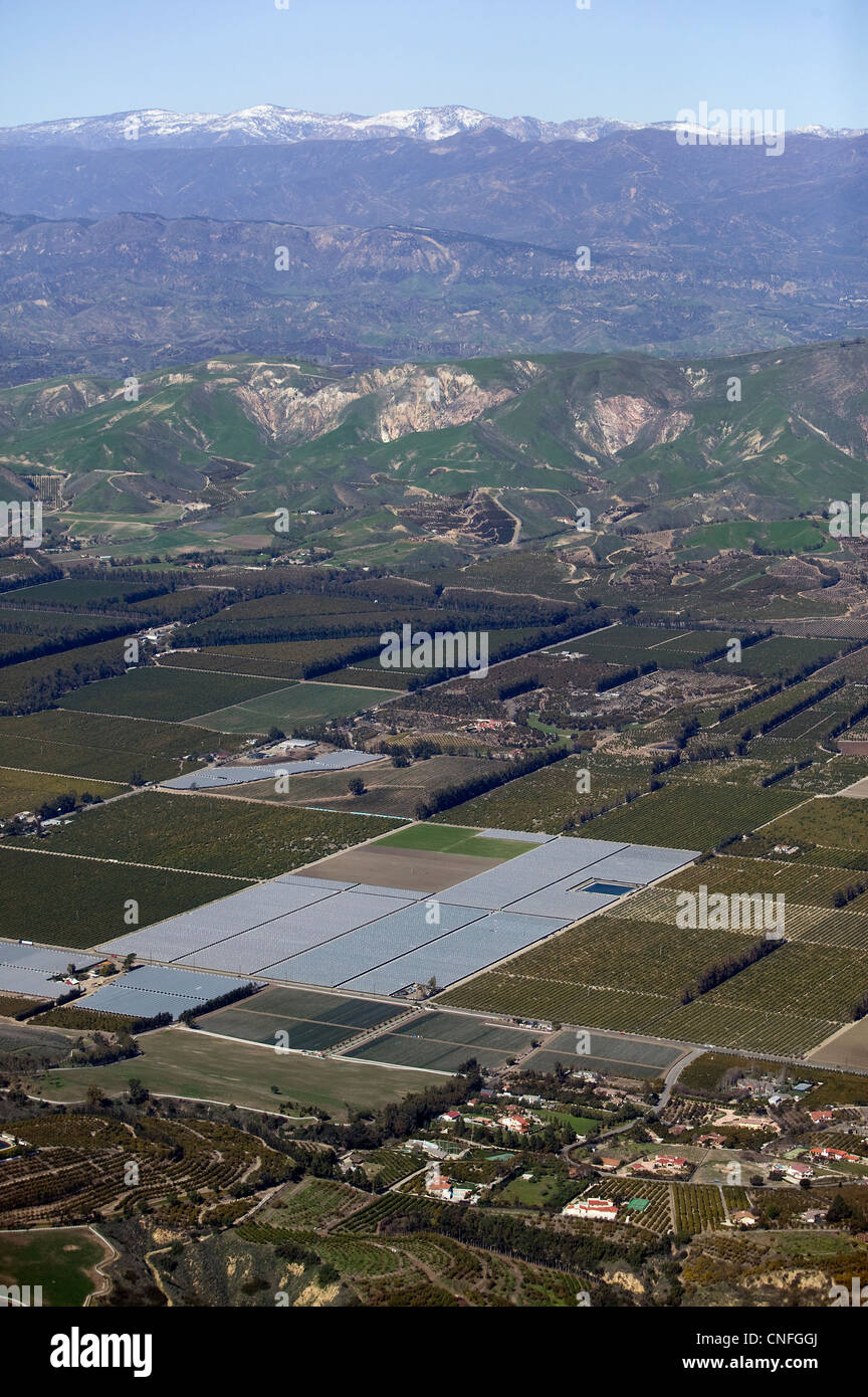 Luftaufnahme Ventura County, California Stockfoto