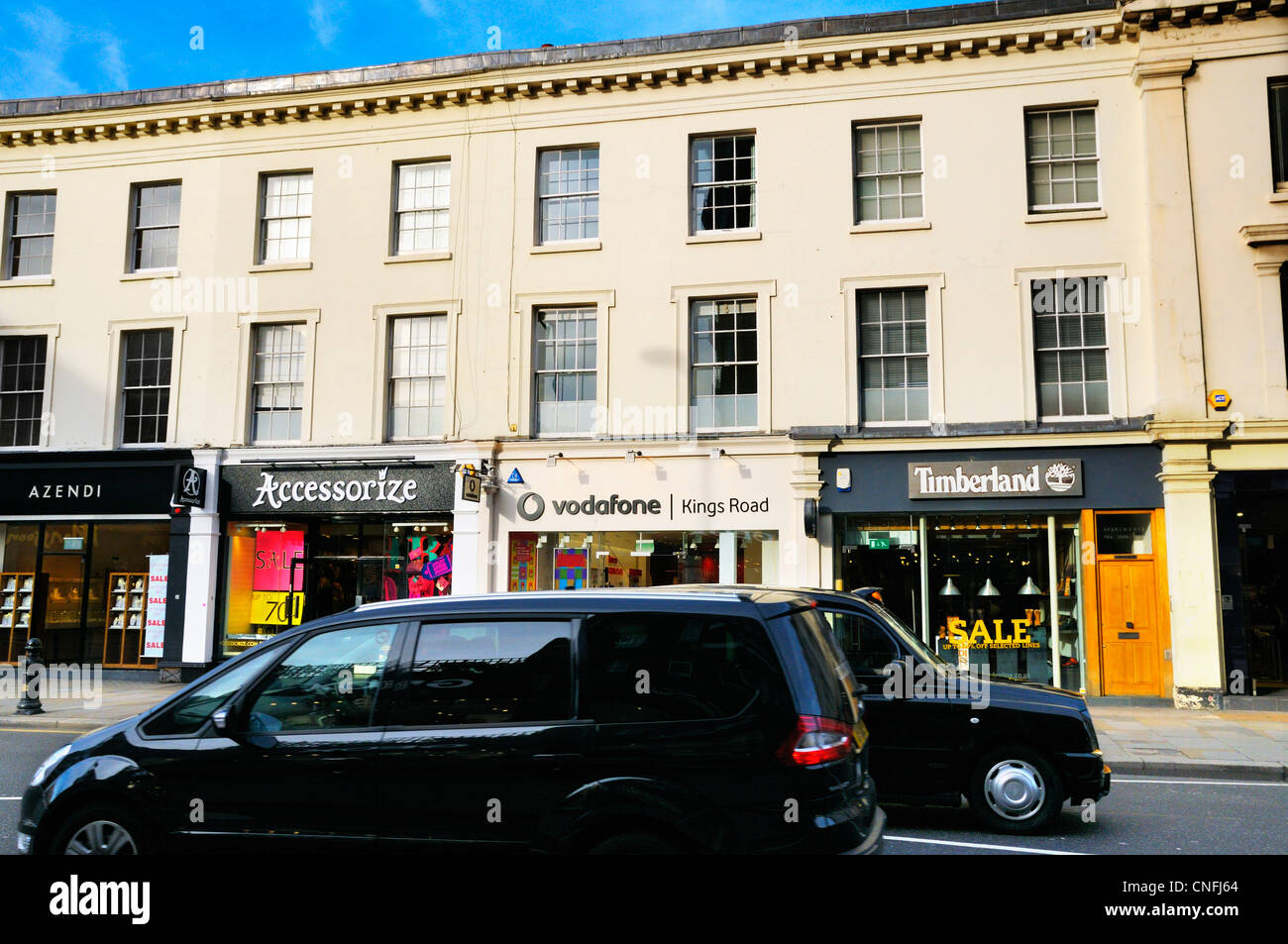 Königsweg, Chelsea, London, SW3 Stockfoto