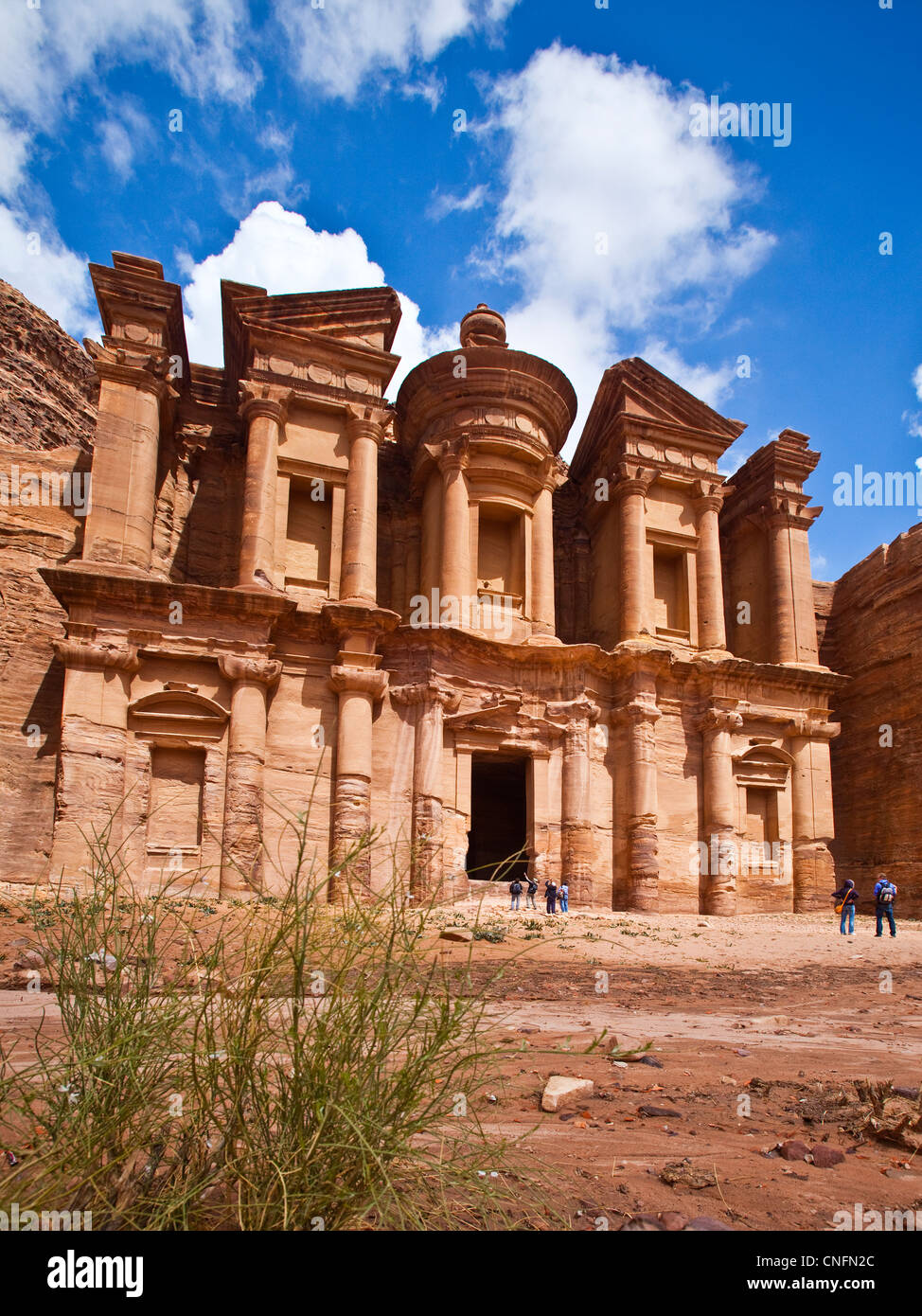 Das Kloster (Al-Deir), Petra, Jordanien, Westasien Stockfoto