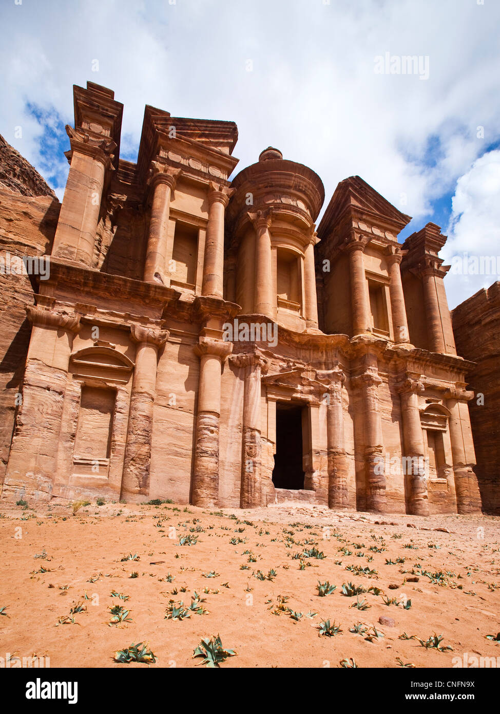 Das Kloster (Al-Deir), Petra, Jordanien, Westasien Stockfoto