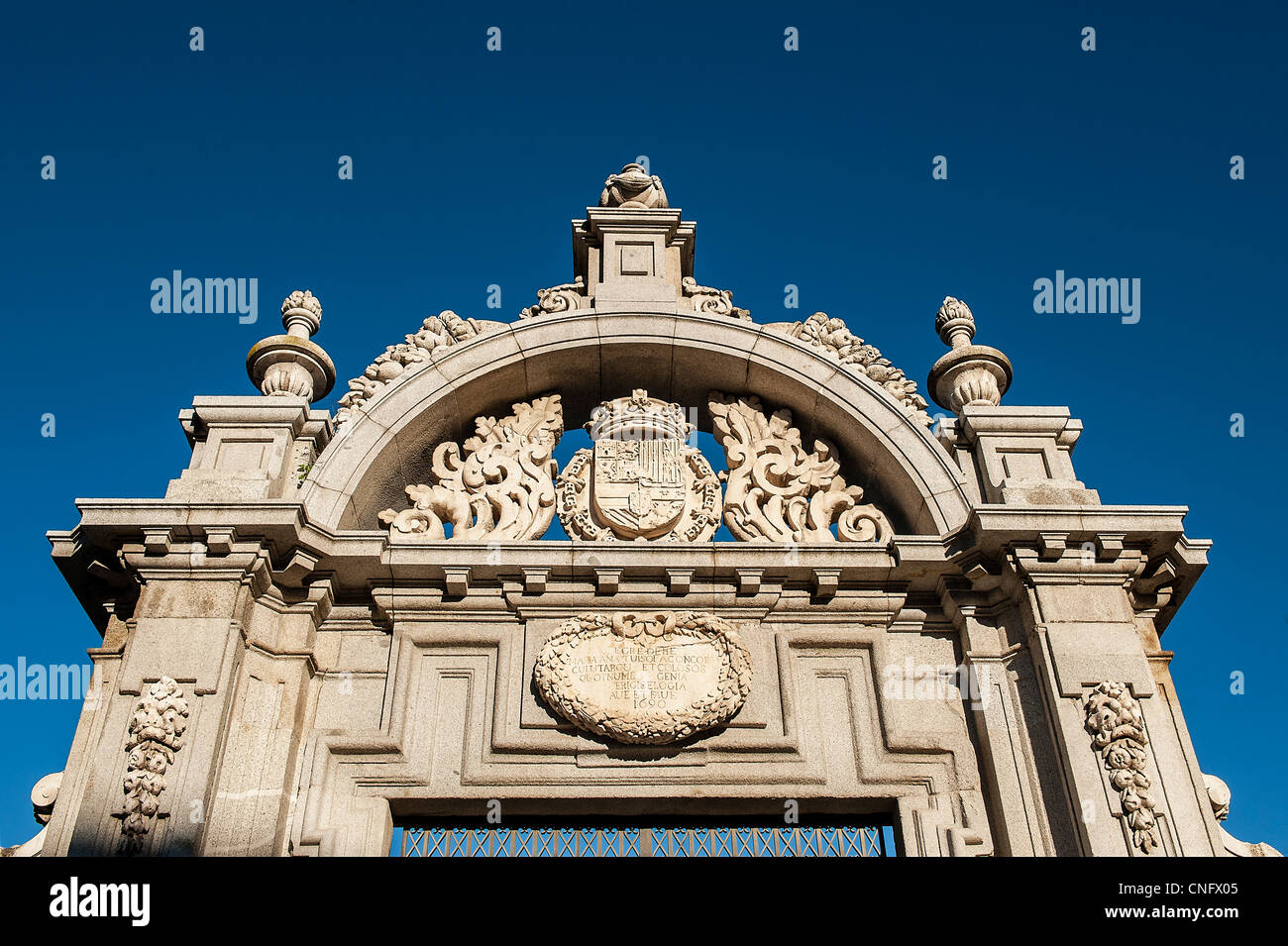 Eingang zum Parque del Retiro, Madrid, Spanien Stockfoto