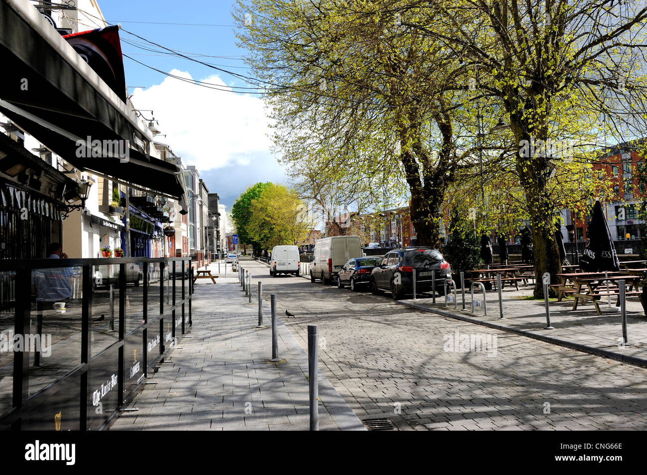 Georges Quay, Stadt Limerick, Irland Stockfoto