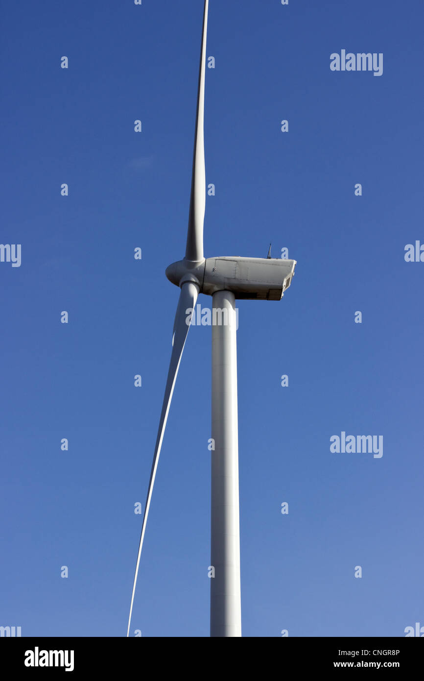 Windkraftanlagen in die Lammermuir Hügel in den Scottish Borders Stockfoto