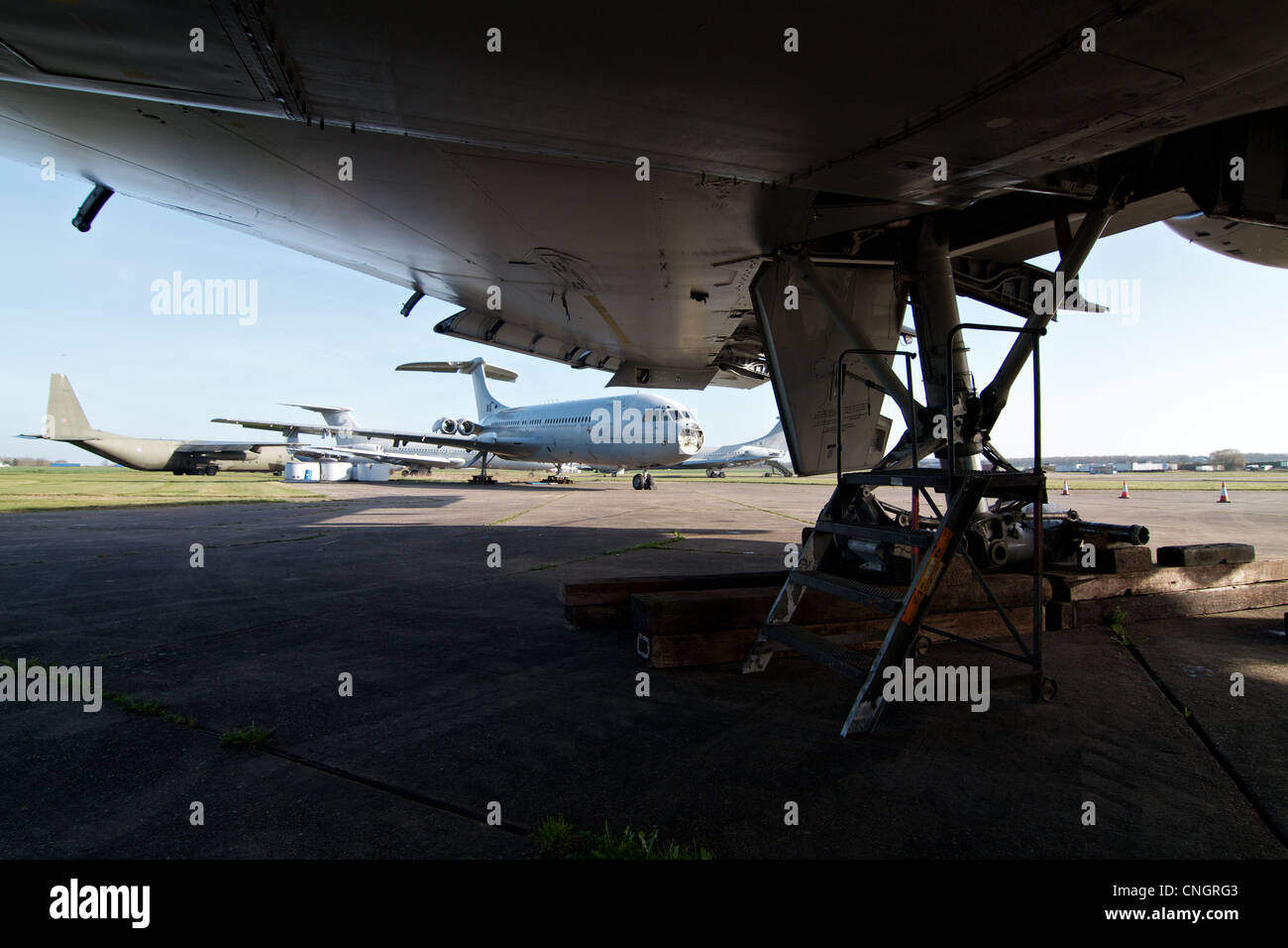 Flugzeugfriedhof Stockfoto