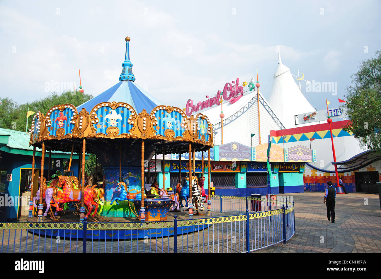 Messegelände an Karneval City Casino & Entertainment World, Brakpan, East Rand, größere Johannesberg, Provinz Gauteng, Südafrika Stockfoto