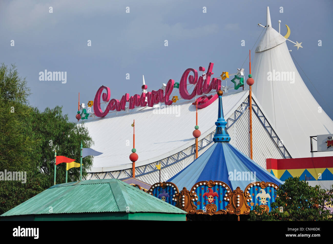 Karneval-Stadt-Kasino & Entertainment-Welt, Brakpan, East Rand größer Johannesberg, Provinz Gauteng, Südafrika Stockfoto