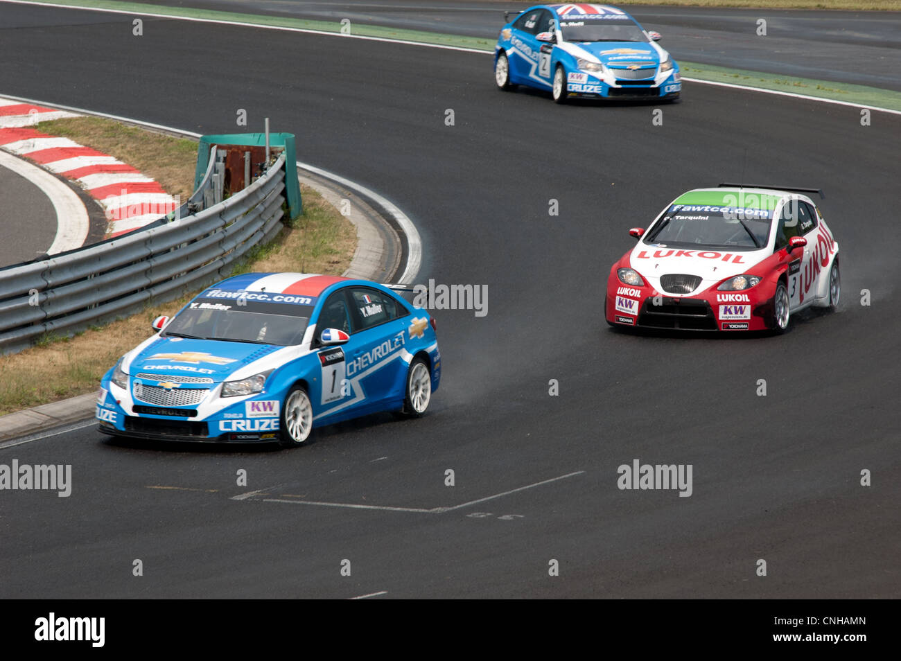 WTCC 2011 Ungarn Stockfoto