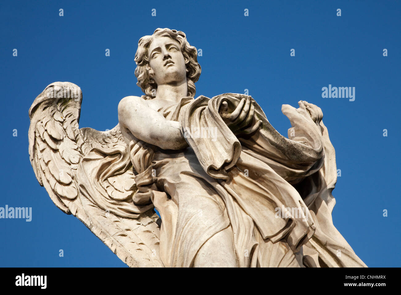 Rom - Engel mit Kleid und Würfel Stockfoto