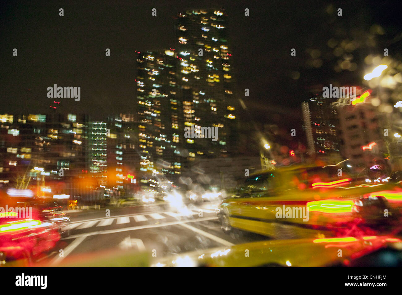 Tokio-Stadtverkehr Stockfoto