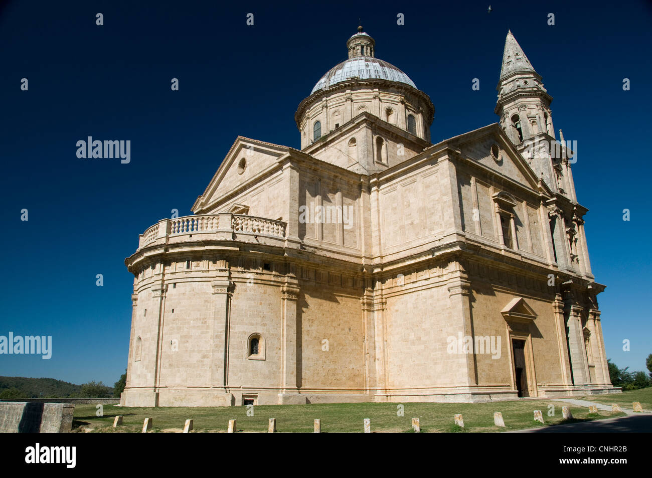 Madonna di San Biagio in Montepulciano, Toskana, Italien Stockfoto