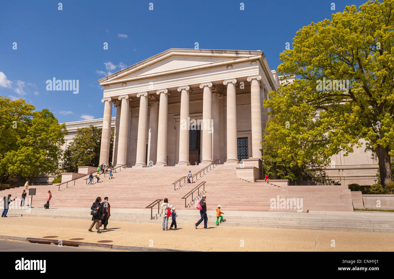 WASHINGTON, DC, USA - National Gallery of Art. Stockfoto