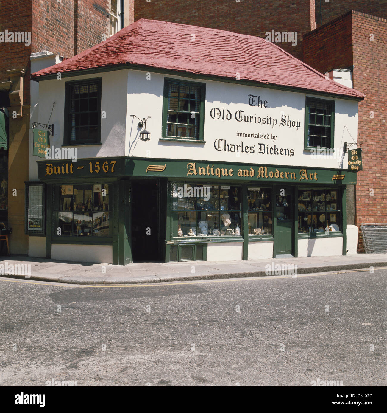 Die alte Neugier Shop London England GB UK Stockfoto