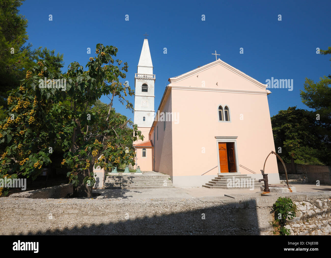 Unije-Inseln Stockfoto