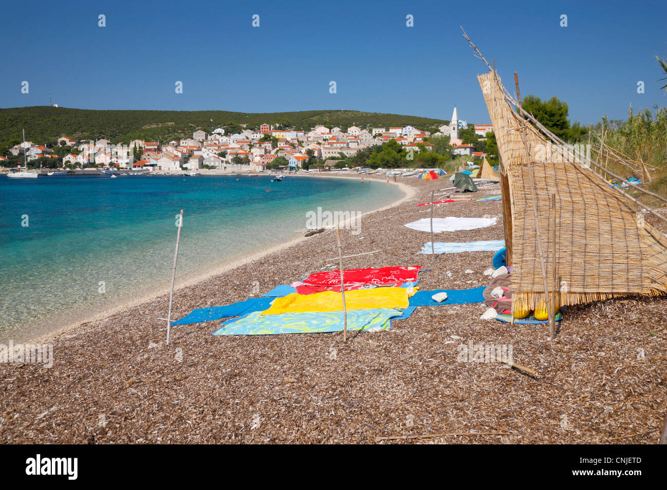Insel Unije Stockfoto