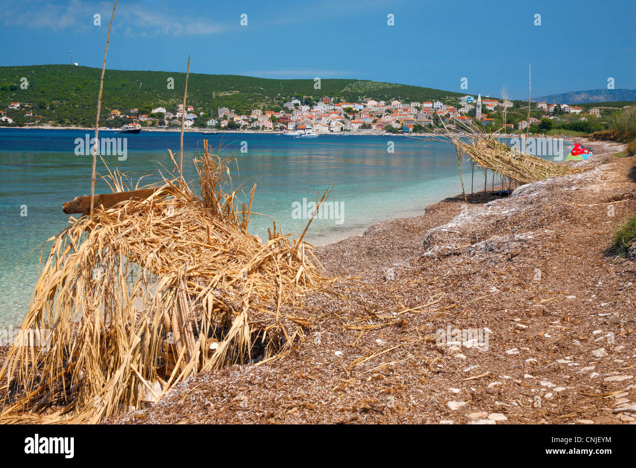 Unije-Inseln Stockfoto