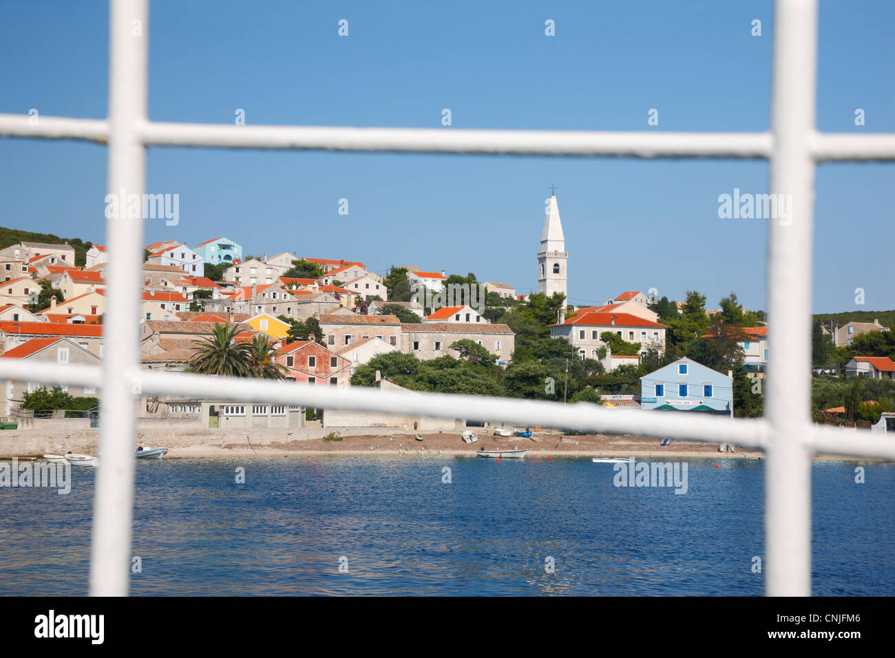 Insel Unije Stockfoto