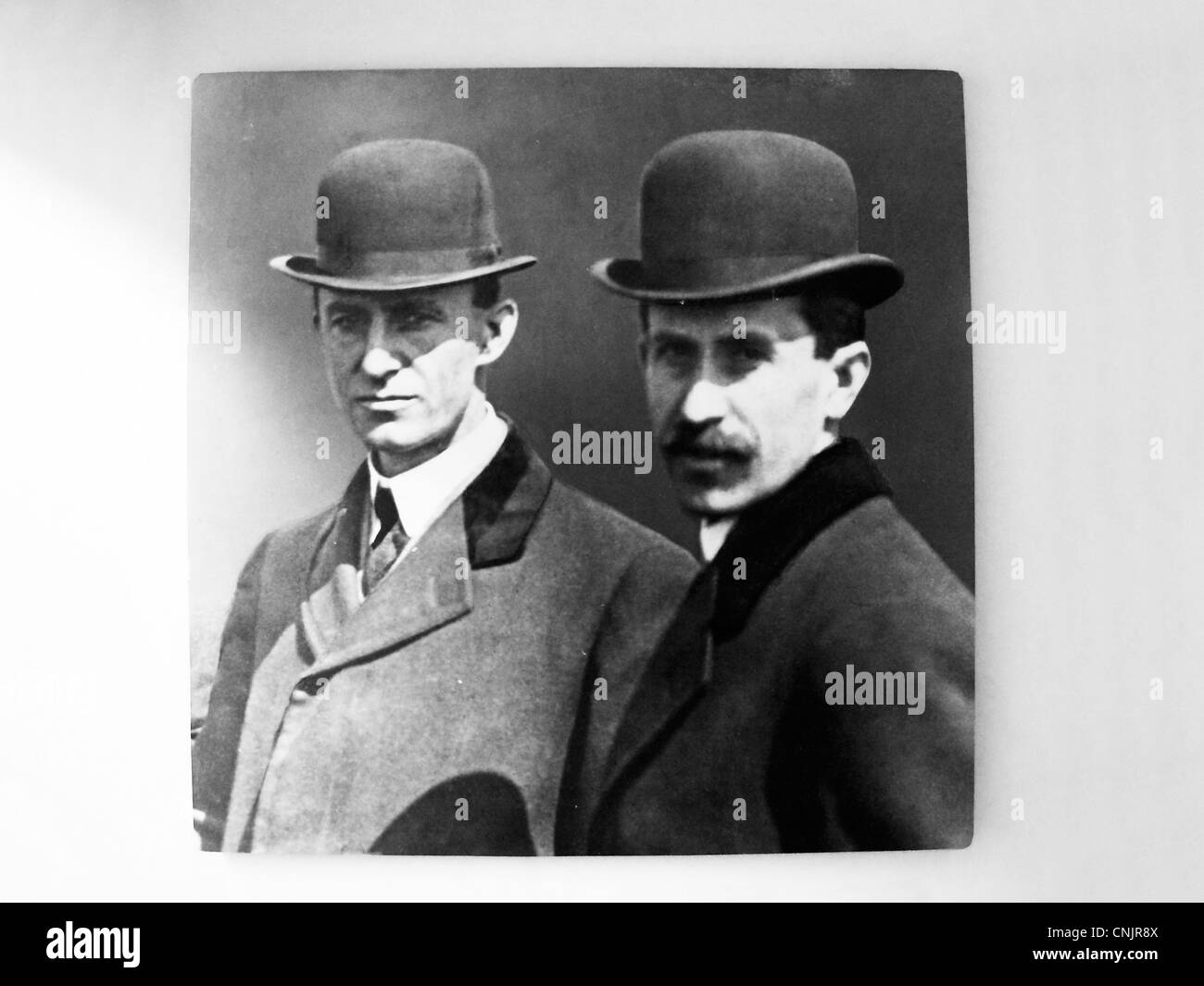 Bruder Wilbur Orville Wright Lilienthals Entwickler Stockfoto