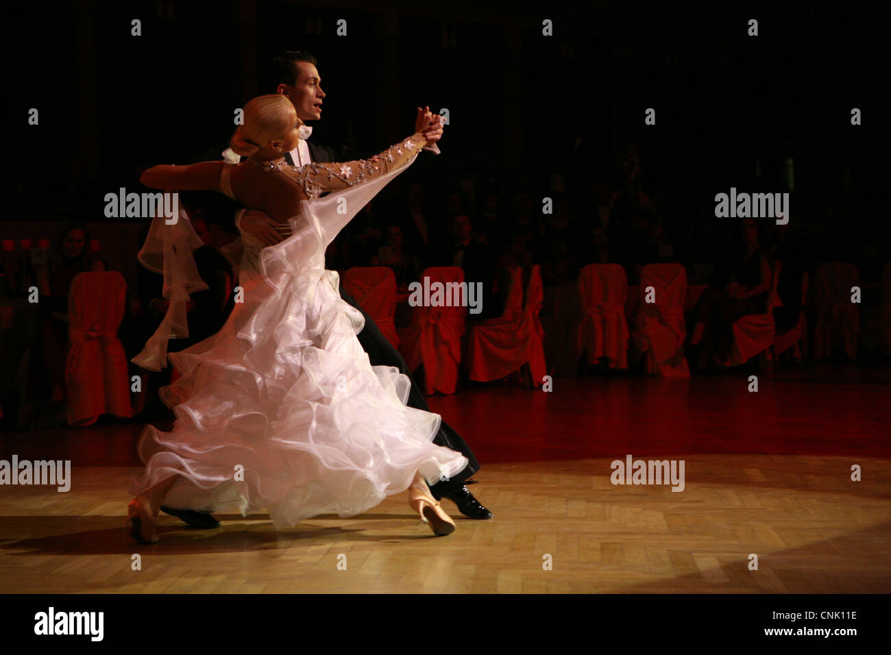 Traditionellen jährlichen Ball des Gemeindehauses in Prag, Tschechien. Stockfoto