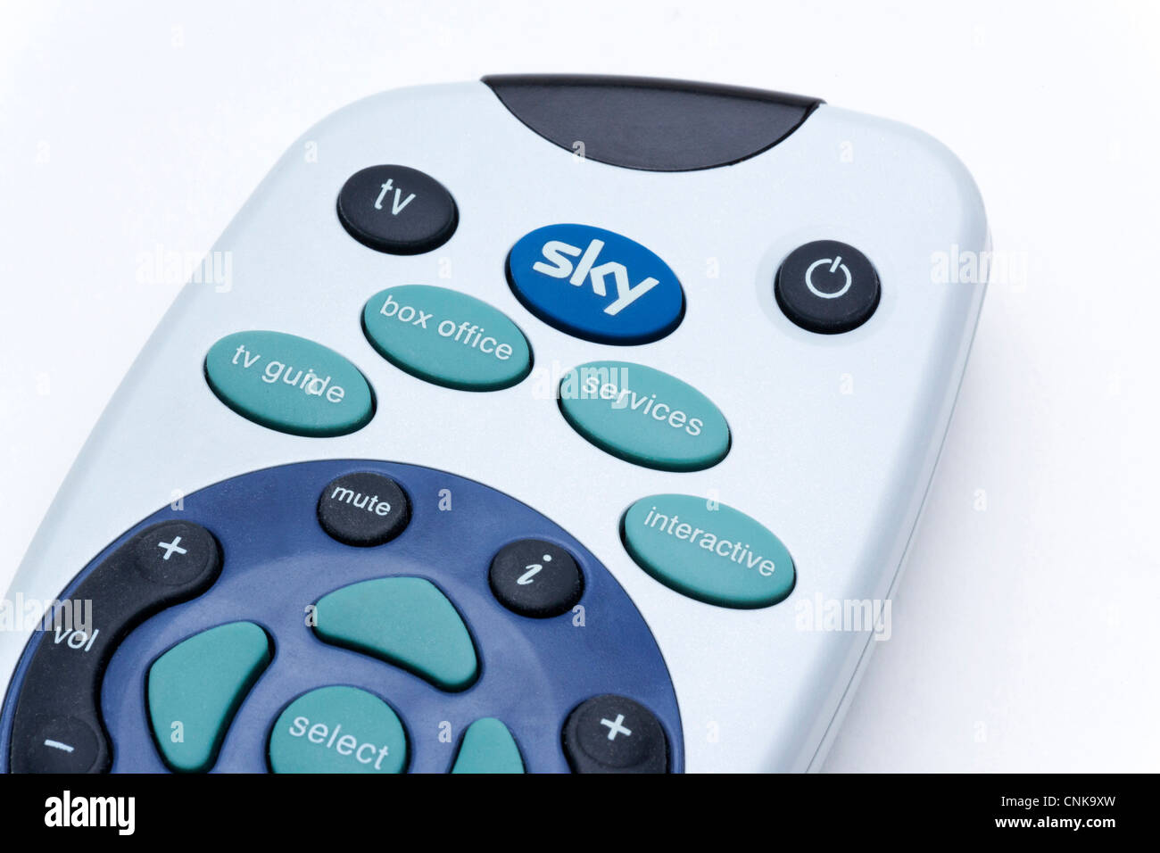 Sky TV Fernbedienung Stockfoto