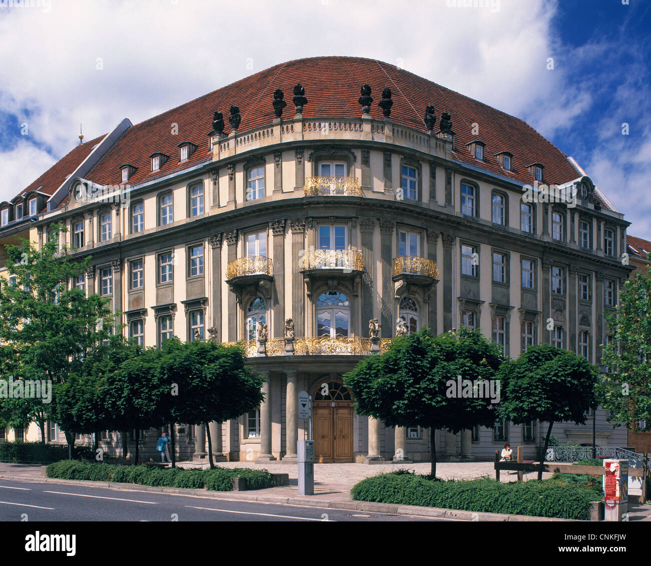 Ephraimpalais Im Nikolaiviertel von Berlin Stockfoto