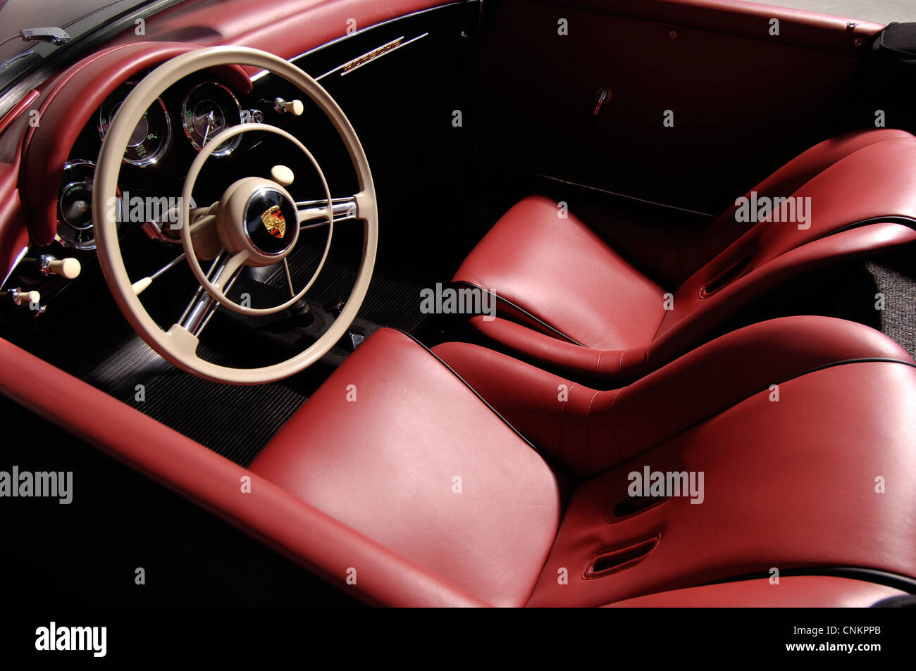 Porsche 550 Spyder James Dean Replika Stockfoto