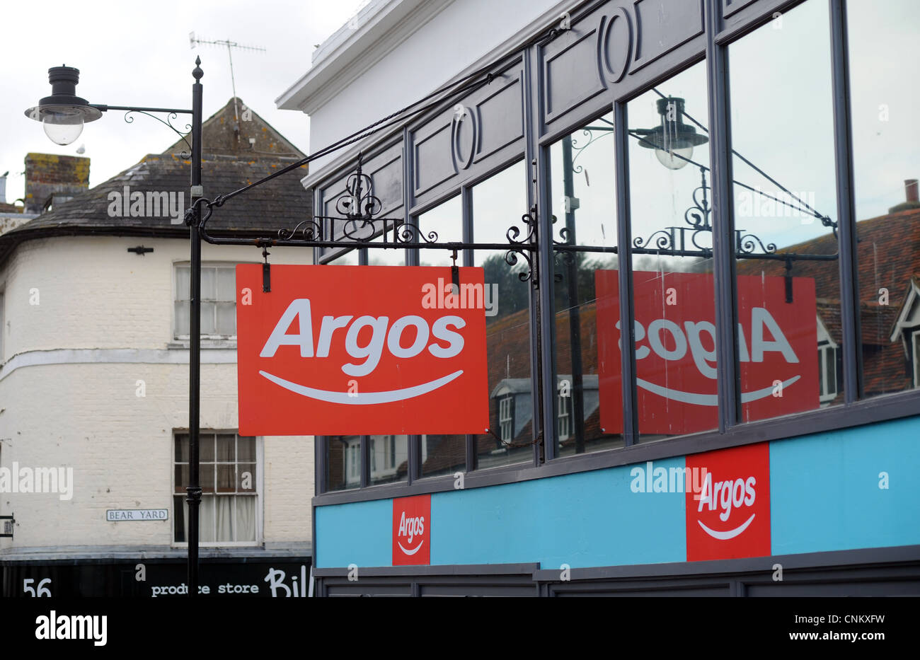 Lewes Stadtzentrum East Sussex UK - Argos Katalog-shop Stockfoto