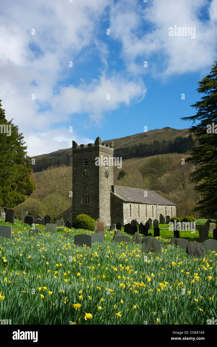 Jesus Church, Troutbeck, Nationalpark Lake District, Cumbria, England