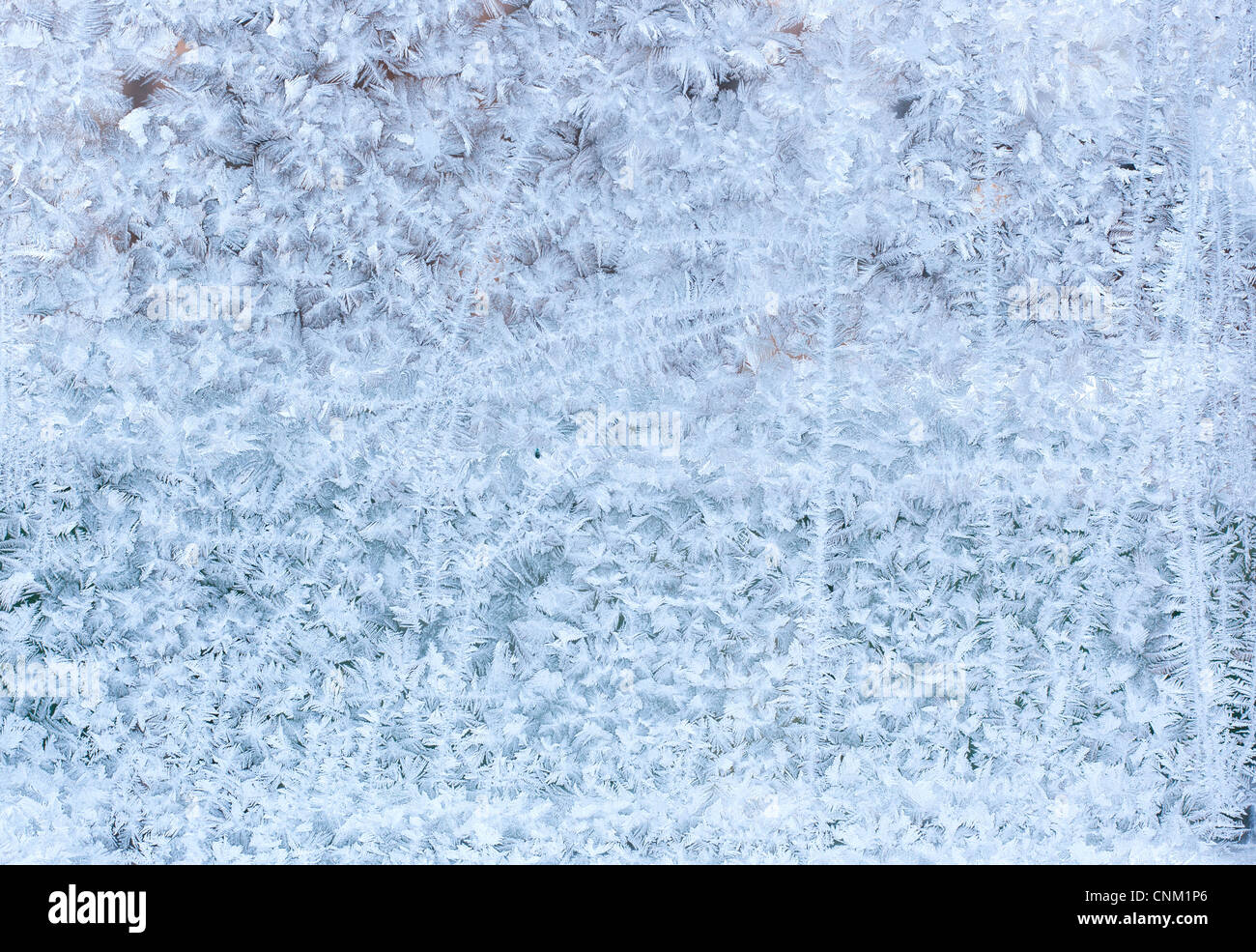 Gefrorene Glastextur oder Hintergrund. Stockfoto