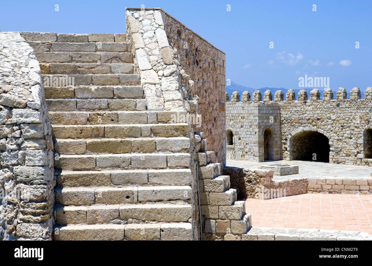 Griechenland, Kreta, Heraklion, die venezianische Festung "Rocca Al Mare" Stockfoto