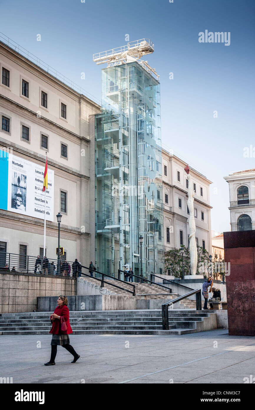 Reina Sofia Museum für moderne Kunst Madrid Spanien Stockfoto