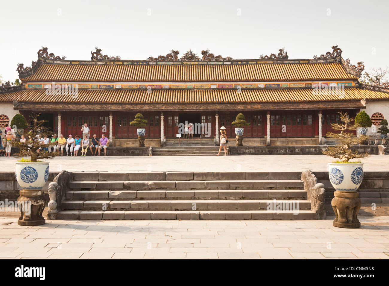 Thai Hoa Palast in der Kaiserstadt Hue, Vietnam Stockfoto