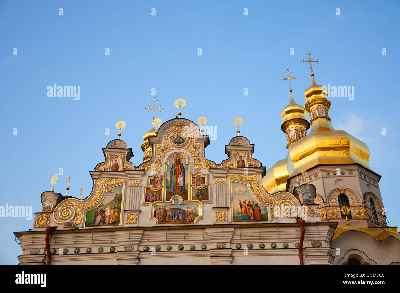Heilige Dormition, Kiewer Höhlenkloster Kiew, Ukraine, Europa. Stockfoto