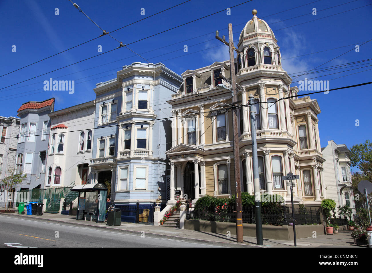 Hayes Valley, San Francisco, Kalifornien, California, Vereinigte Staaten von Amerika, Nordamerika Stockfoto