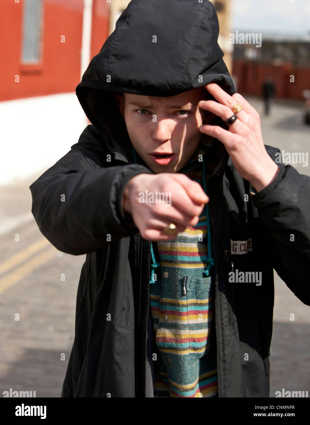 Junge Dichter Sonny Green, London, England, UK Stockfoto