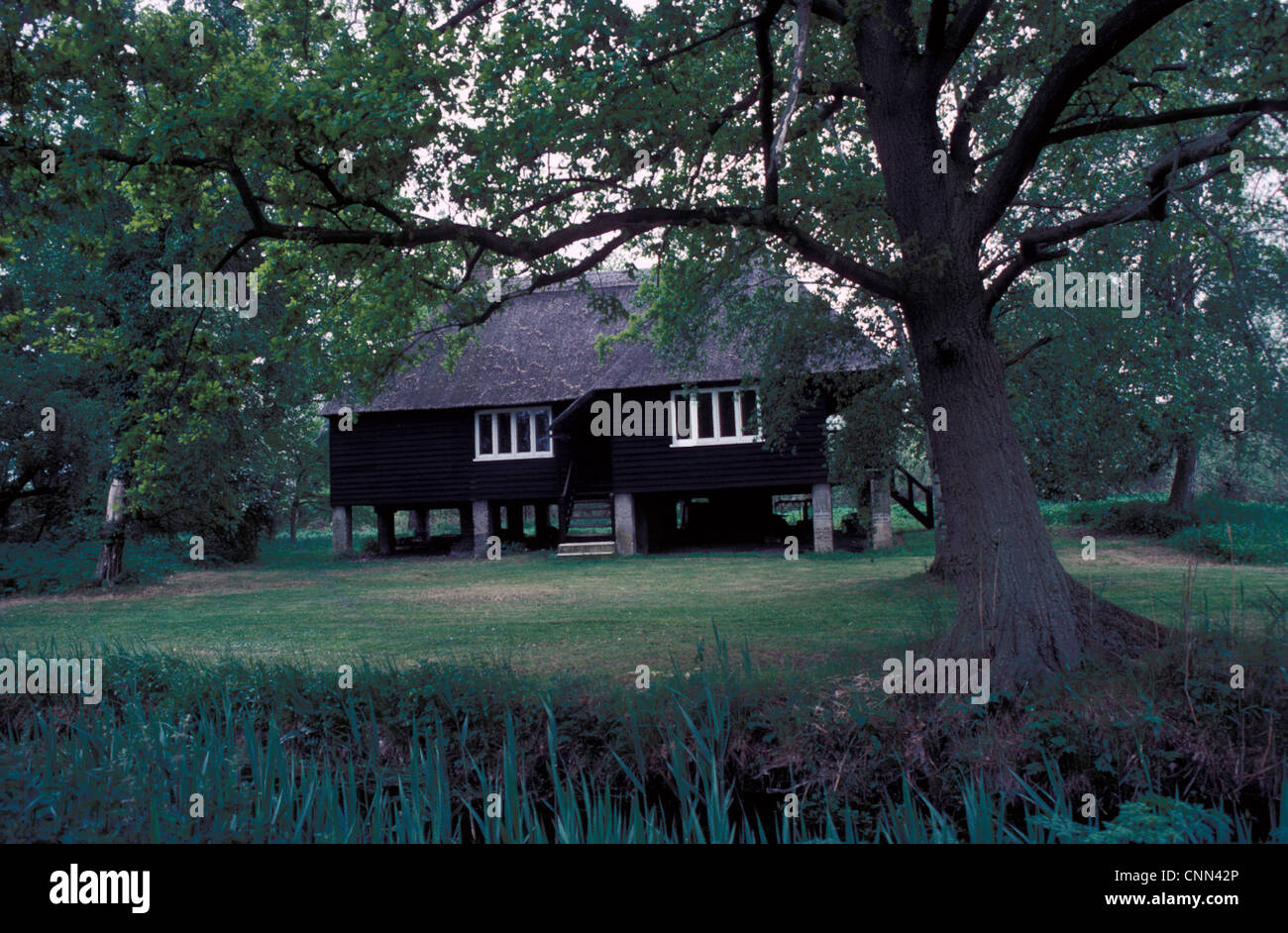 Großbritannien - England-Architektur / Rothschild-Bungalow, Holz Walton, Huntingdon Stockfoto