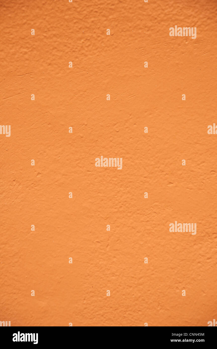 Orange Wand Textur Hintergrund Stockfoto