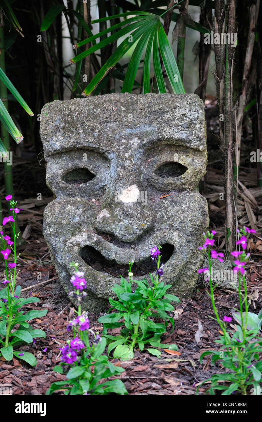 Stone Gesicht in Washington Eichen Gardens State Park Stockfoto