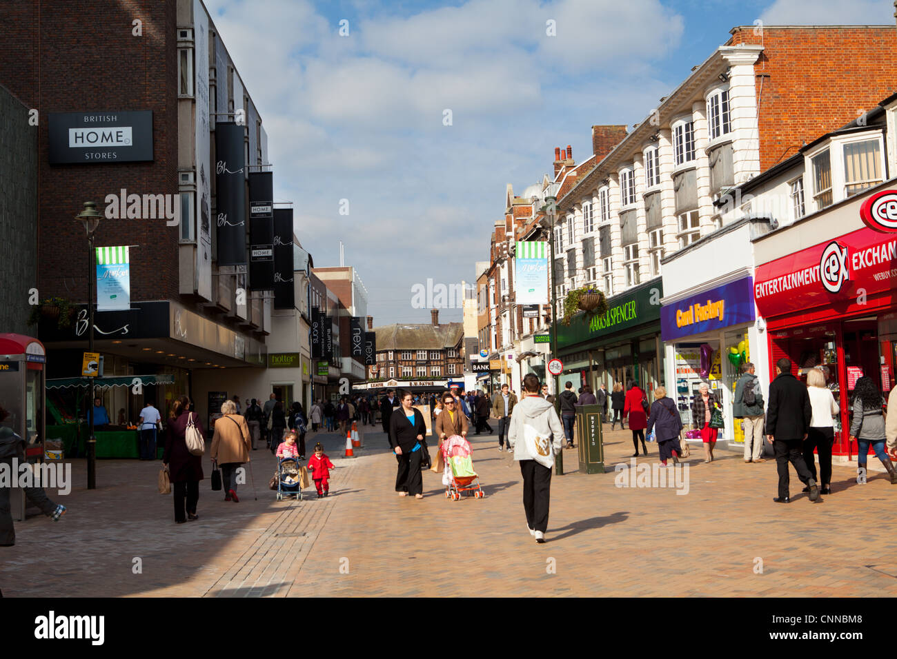 pic Bromley High Street Shops alamy
