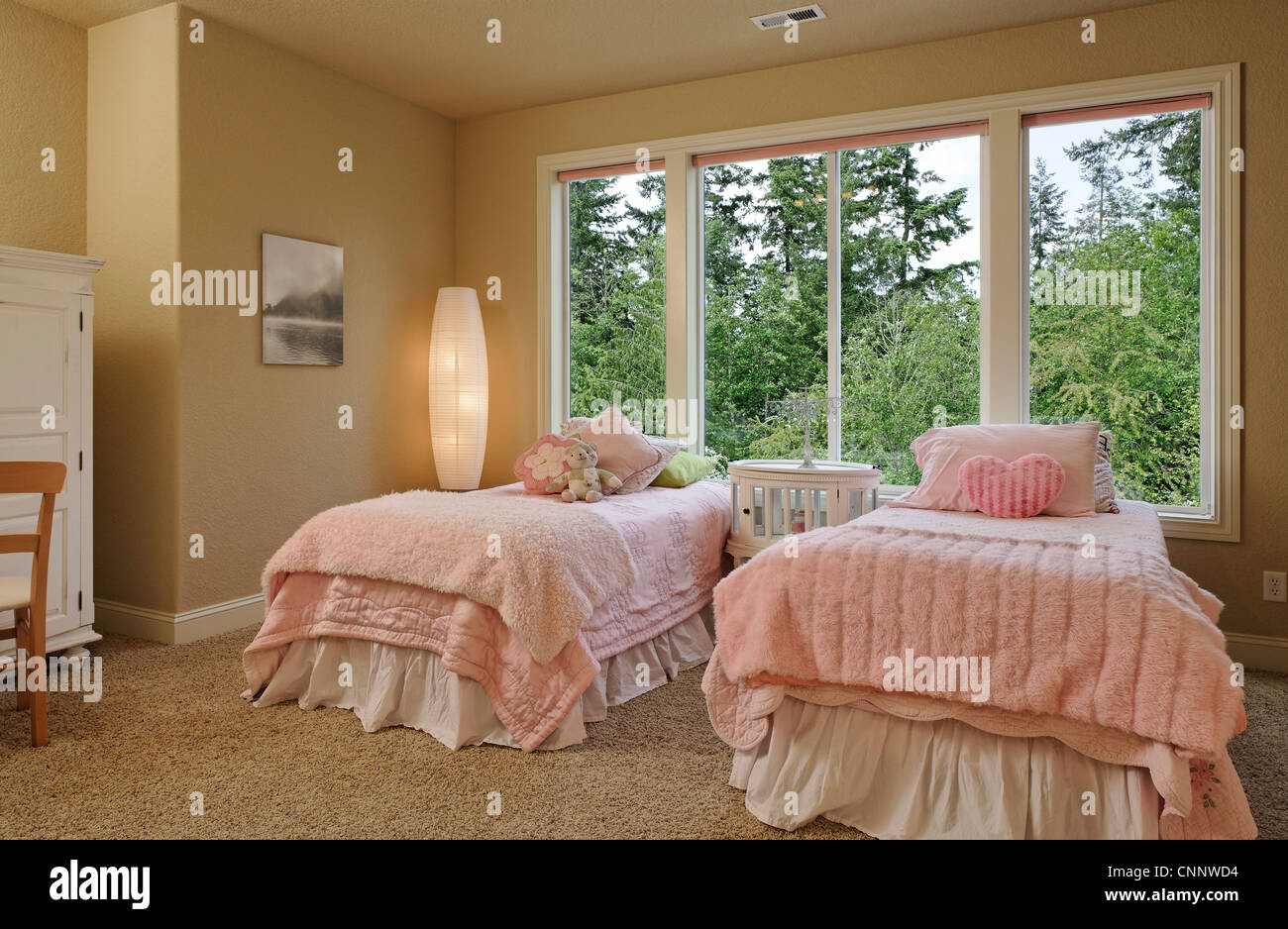 Kinder Schlafzimmer, Portland, Multnomah County, Oregon, USA Stockfoto