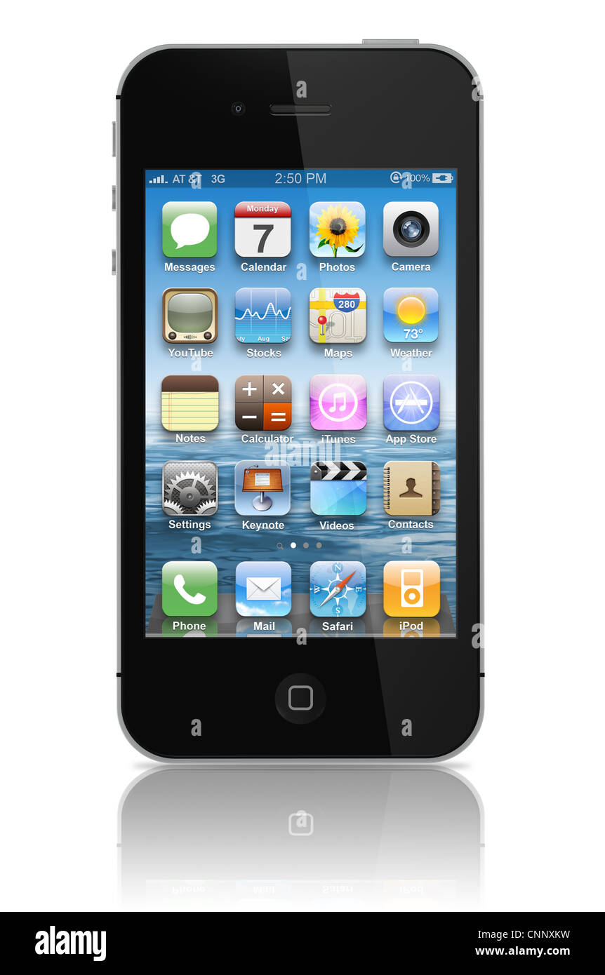 iPhone 4 s Stockfoto