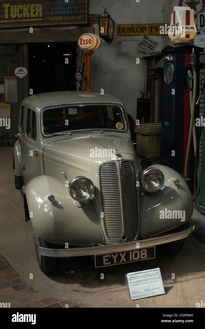 Hillman Minx herrliche (1938) von Hillman Motor Car Co. Ltd., Coventry, UK produziert. National Motor Museum Beaulieu, UK. Stockfoto